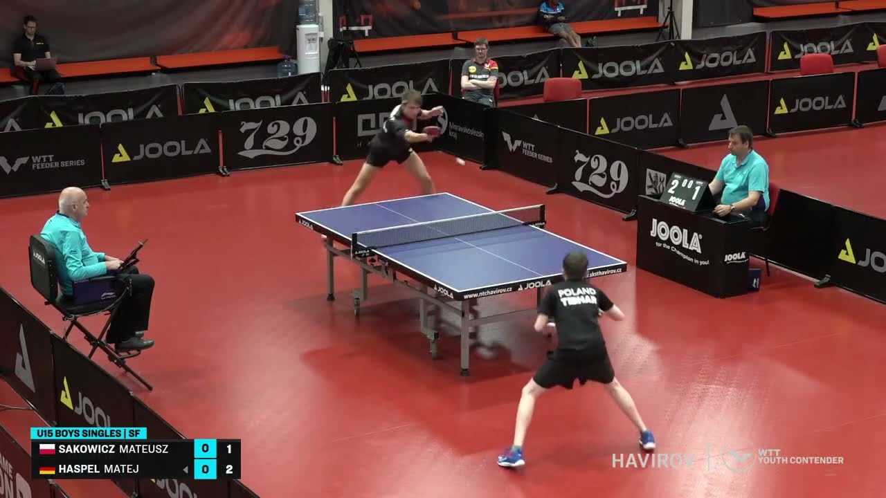 Matej Haspel (GER) vs Mateusz Sakowicz (POL) | U15 SF | 2023 WTT Youth Contender Havirov