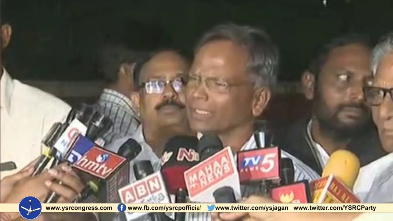 YSRCP Leaders addresses media after meeting with JDU Leaders in Delhi - 31st Oct 2018