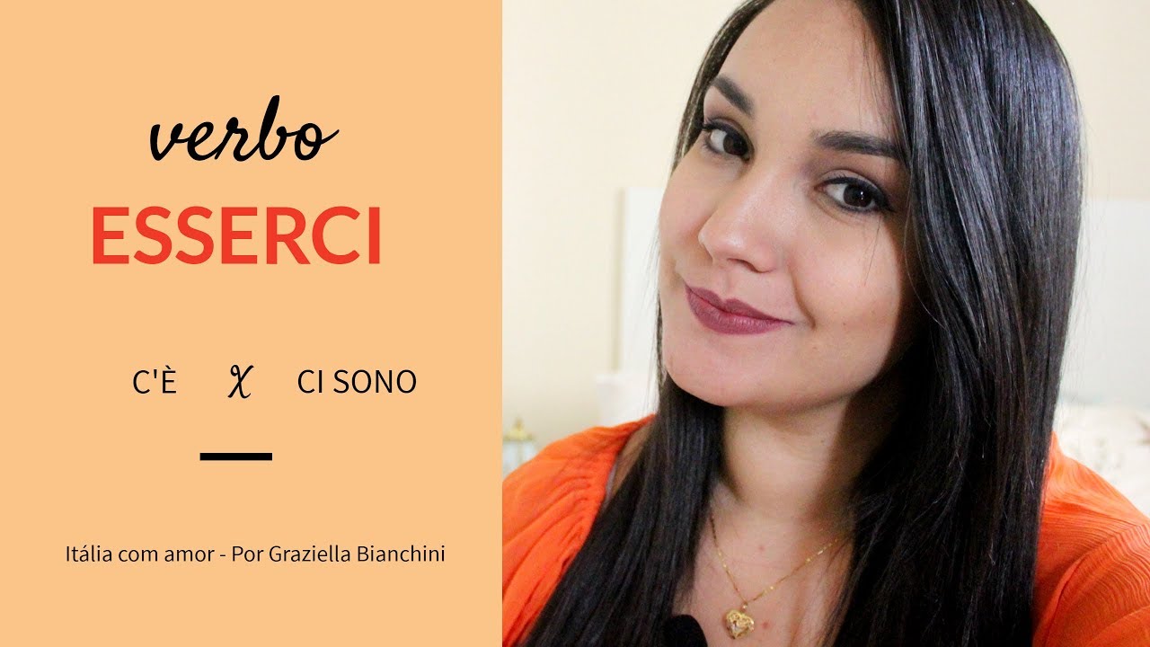 Imparando l'italiano  - VERBO ESSERCI - Aula 7 | Itália com amor ♡