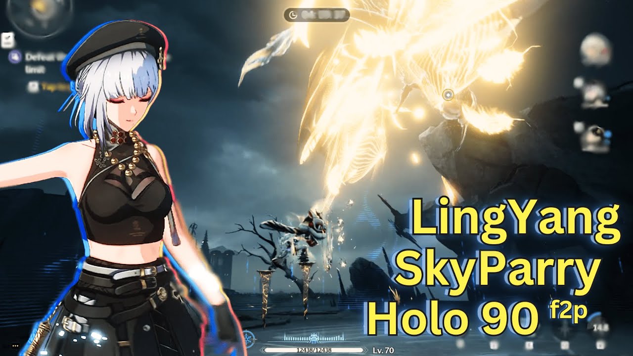 Holo 90 Edge of Death LingYang Sanhua No hit f2p | Wuthering Waves