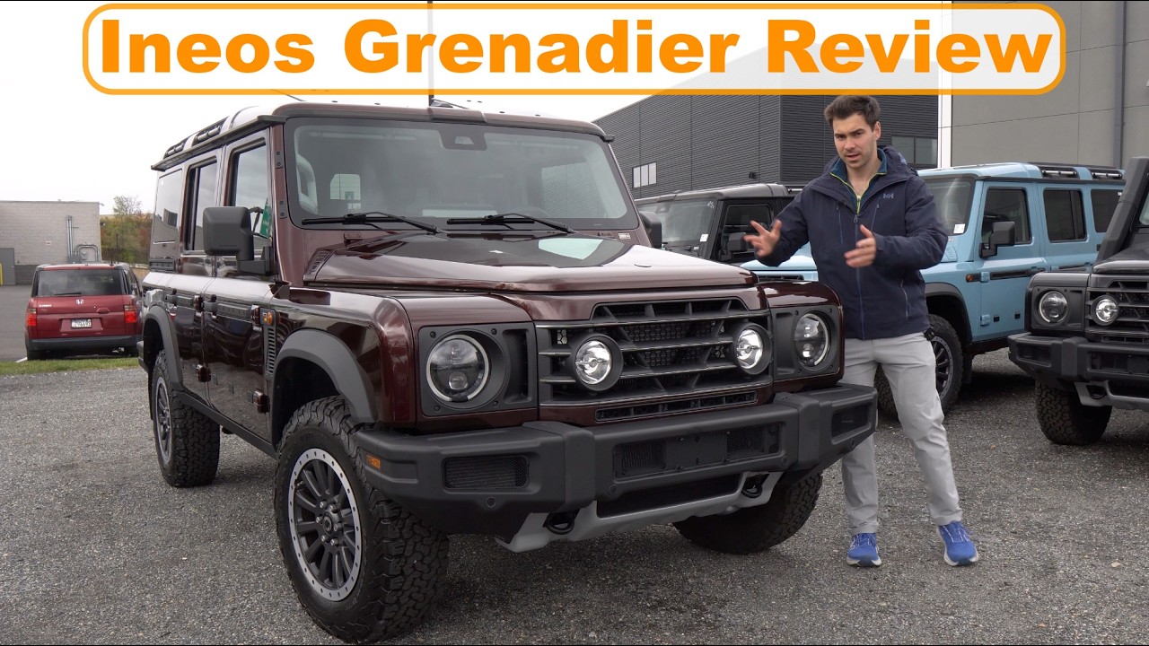 The All New Ineos Grenadier is a Refreshing Utilitarian Truck | Ineos Grenadier Review