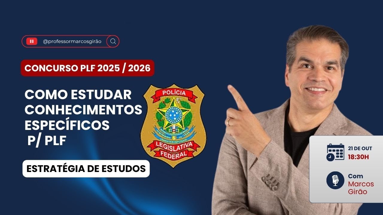 Como Estudar CONHECIMENTOS ESPECÍFICOS p/ PLF! A Estratégia de Estudos!