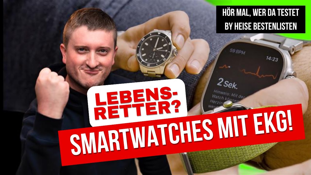 Smartwatches mit EKG: Herzrhythmusstörungen rechtzeitig erkennen!