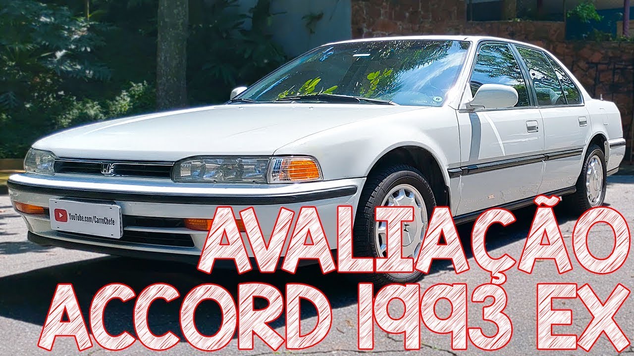 Avaliação Honda Accord 1993 Ex 2.2 - como era ser patrão nos anos 90!