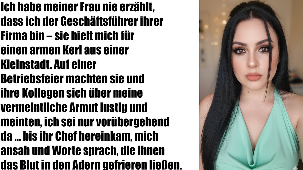 German Title: Meine Frau wusste nicht, dass ich ihr Firmen-CEO bin –