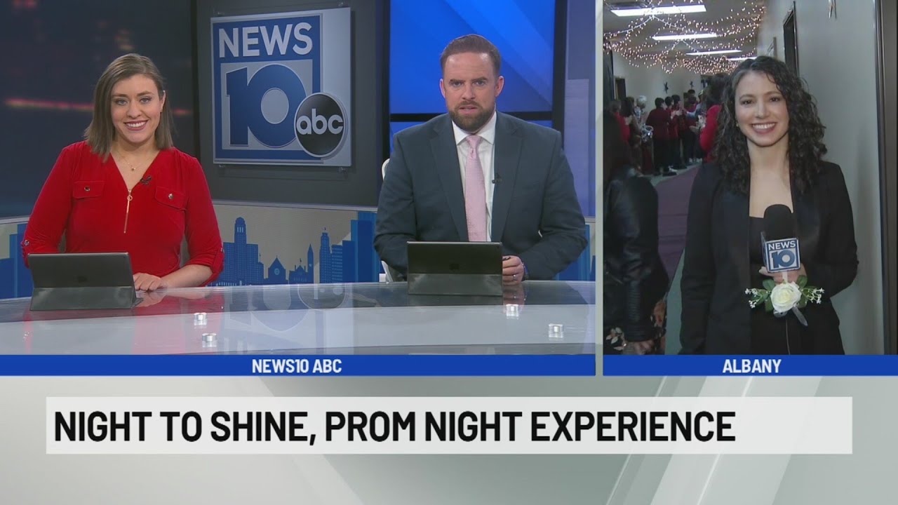 NEWS10 at 5:30 PM Night to Shine red carpet