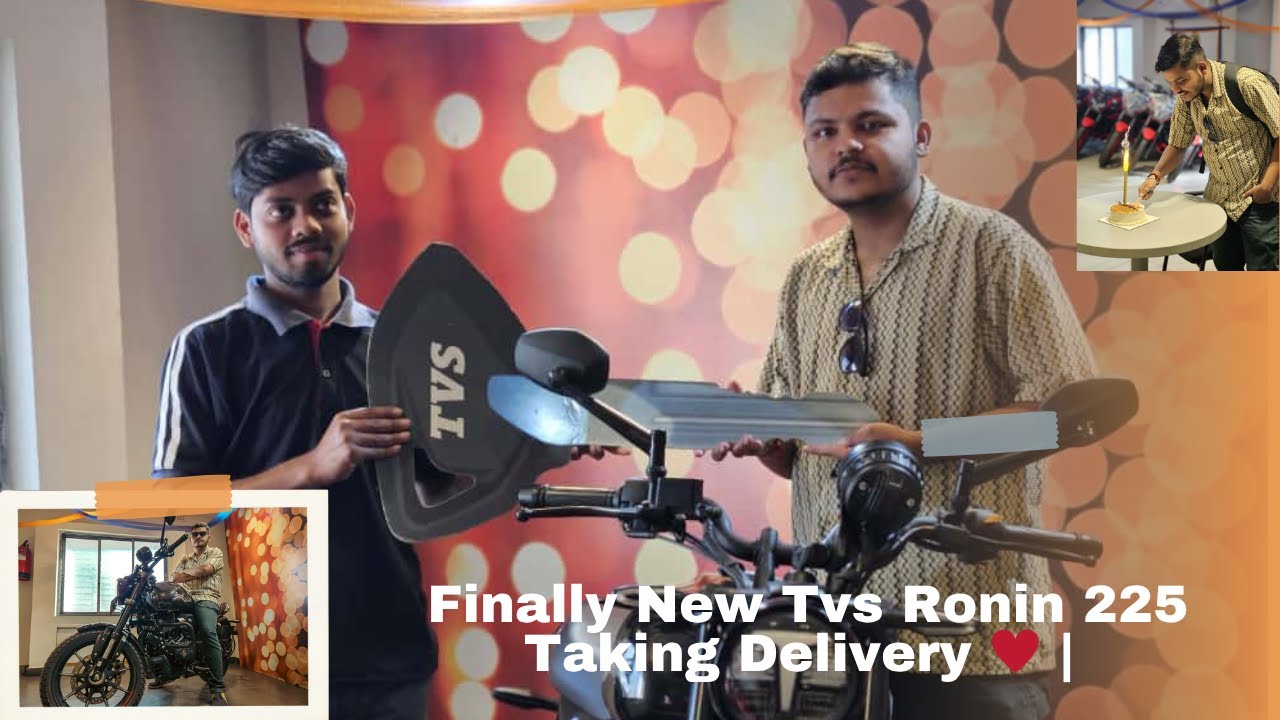 Finally New Tvs Ronin 225 Taking Delivery ♥️ || Tvs Ronin 225 New Model 2025 So Exited 😍