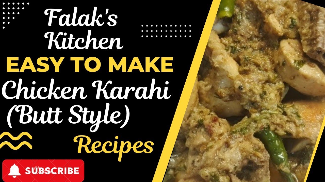  Chicken Karahi ✨ Authentic Butt Style Recipe | Restaurant Style Taste