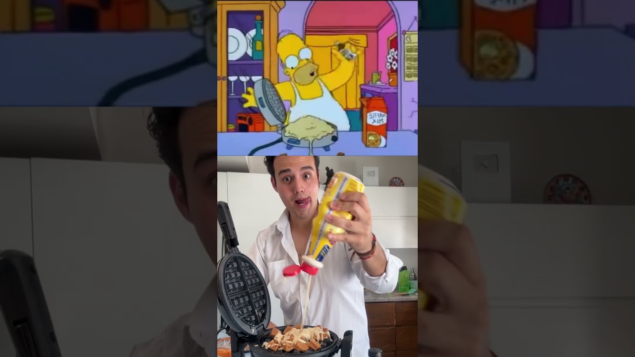 WAFFLE DE HOMERO SIMPSON