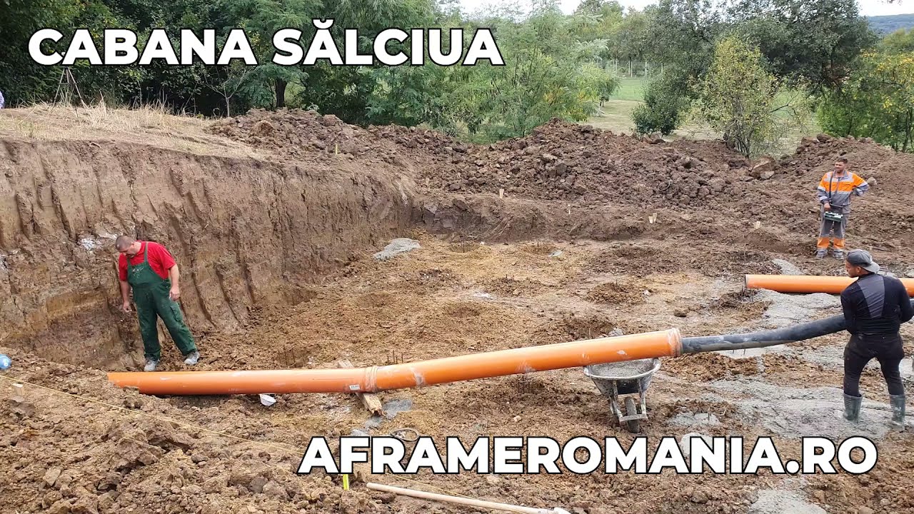 #6 Constructie Cabana de lemn - cum am turnat betonul in fundatii - sfaturi cand faci fundatia