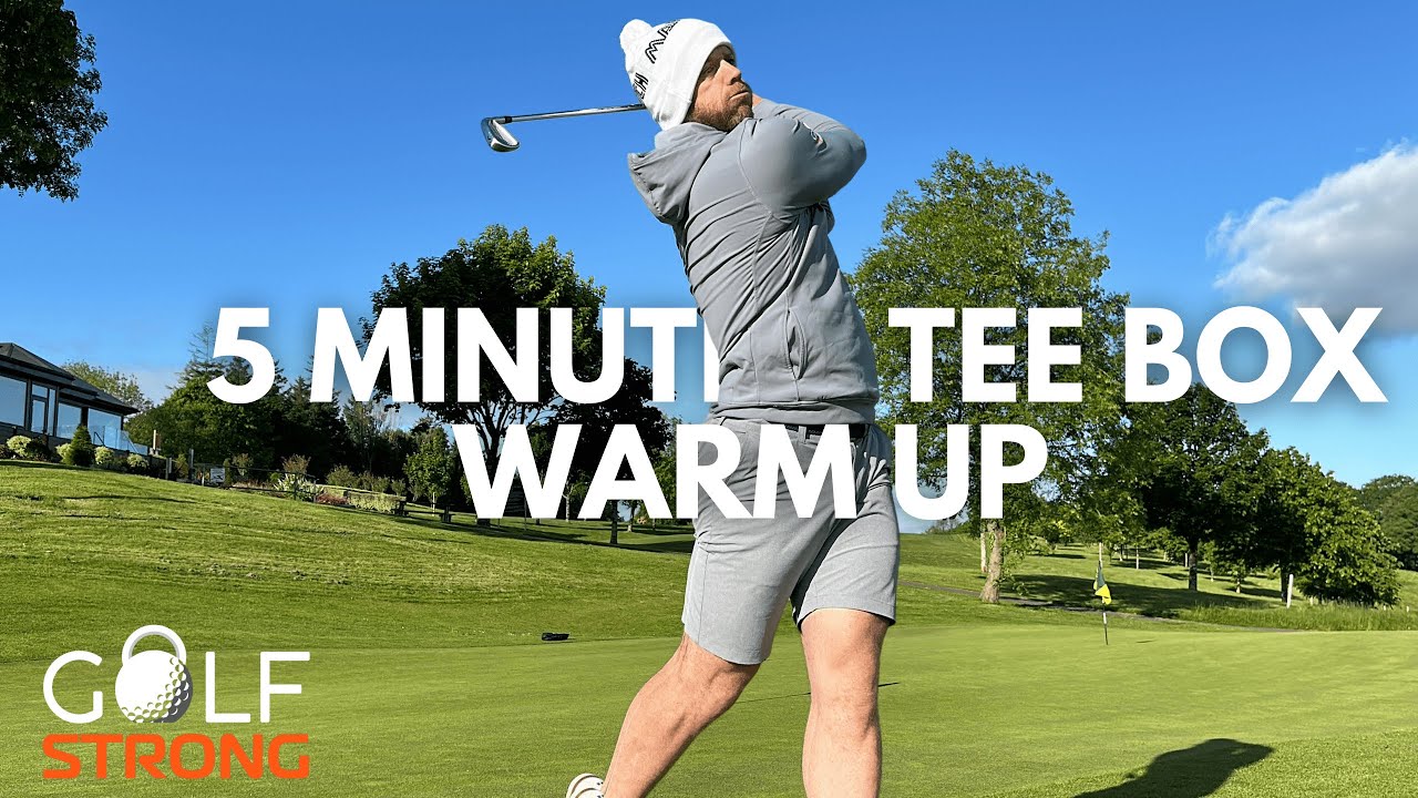 5 Minute Tee Box Warm Up | Golf STRONG