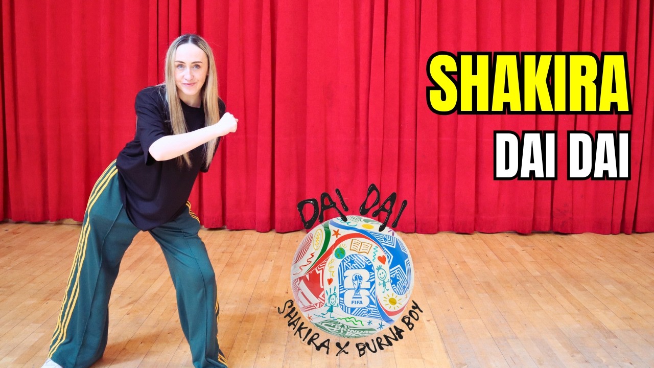 Детский танцевальный фитнес | Shakira &mdash; Dai Dai | Танцевальная разминка | Повторяй за мной