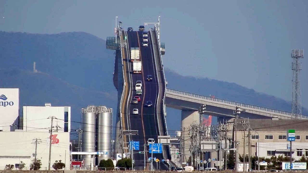 ☆1万再生御礼☆★高所・急勾配★【中海大橋・江島大橋（ベタ踏み坂）・境水道大橋】島根・鳥取