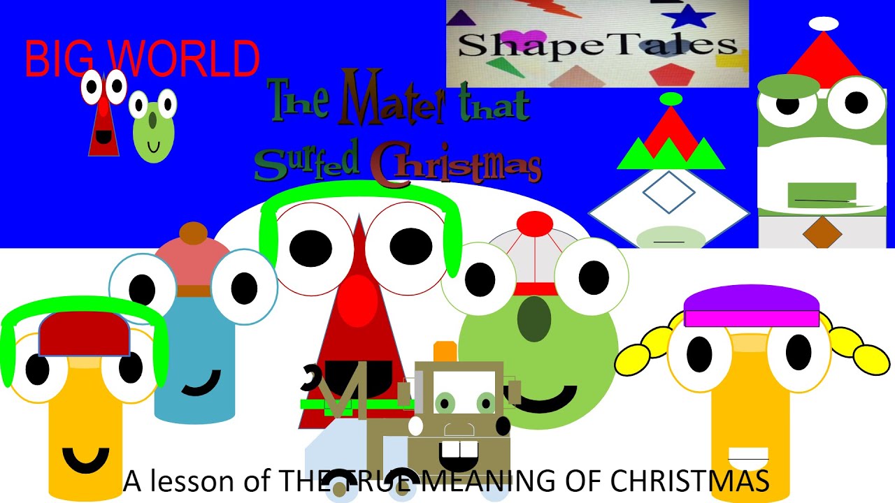 ShapeTales-The Mater That Surfed Christmas