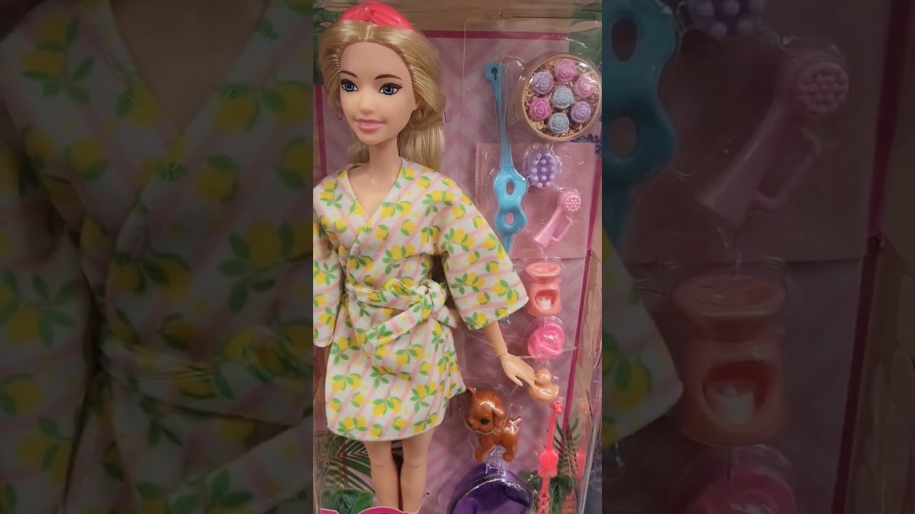 Barbie Kids Puppy Self-care Spa Day #barbie #dolls #shorts #beta #mjriggs