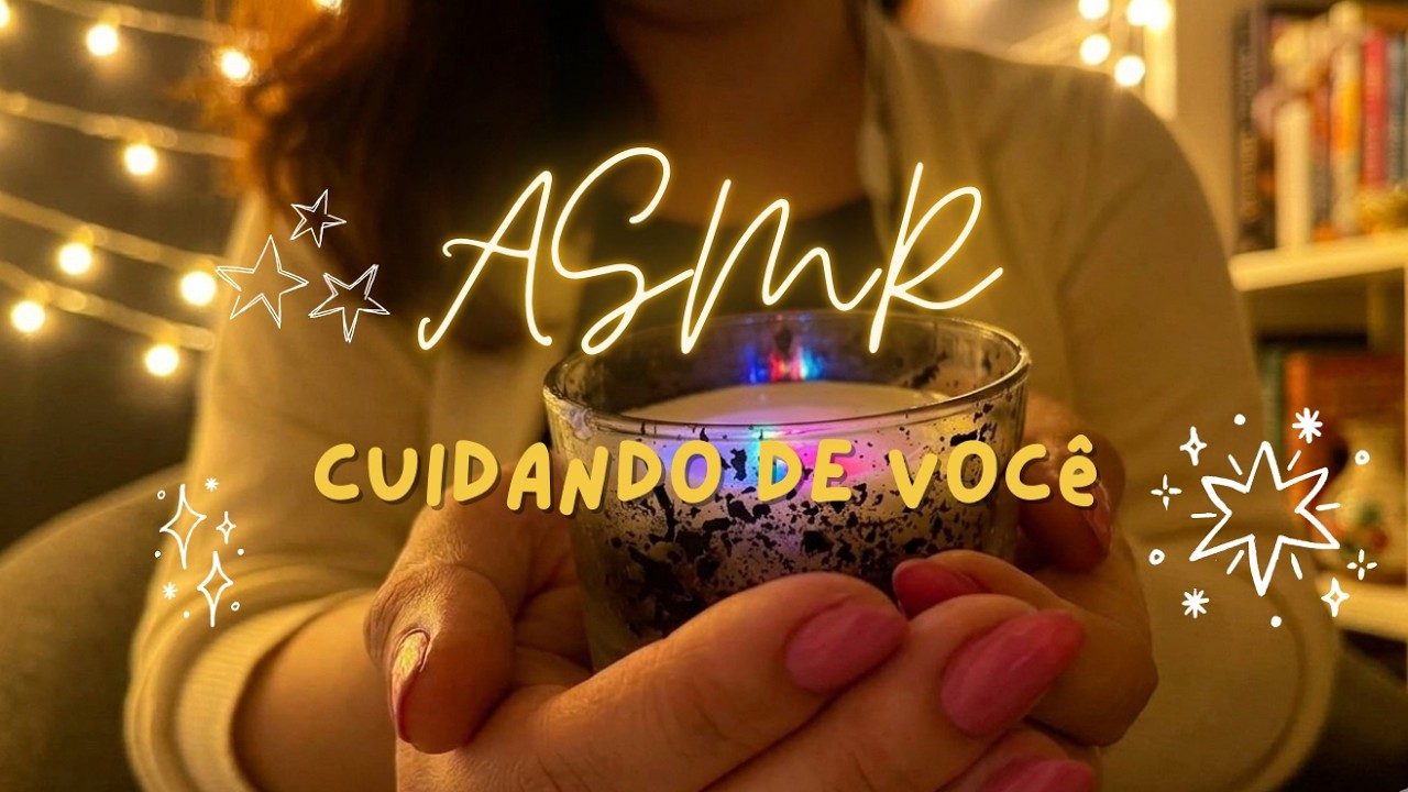 ASMR Personal Attention: Escalda-pés, Massagem nas Mãos e Pincel na Tela