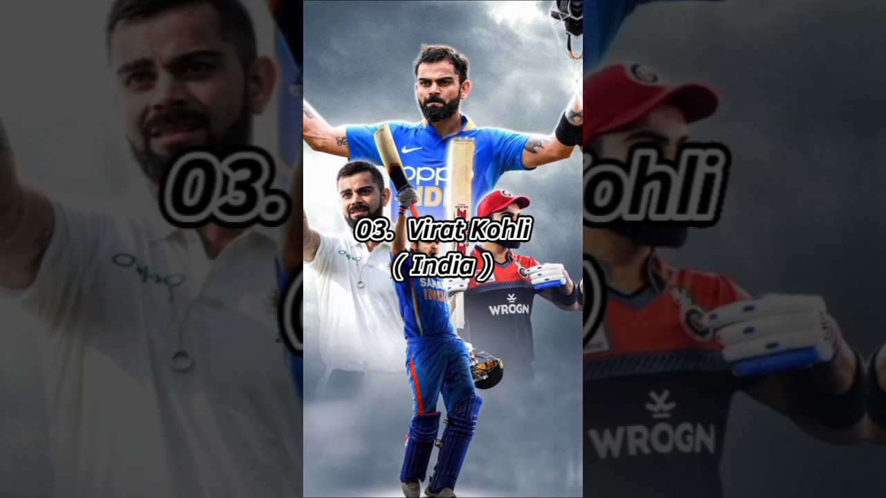 Top 10 Best Batsman ODI ICC Ranking In The World 2024 #Cri #cricket #ipl2024 #icc #viral #babarazam