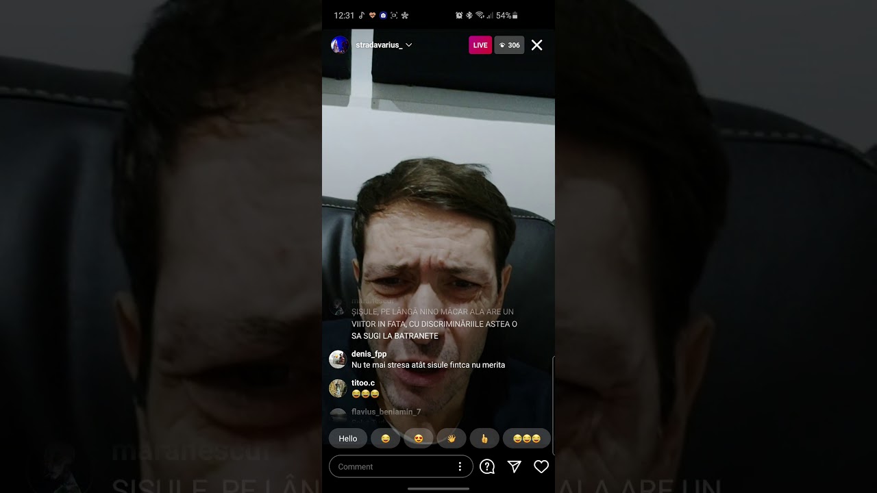 Sisu tudor  live vorbește  despre el nino