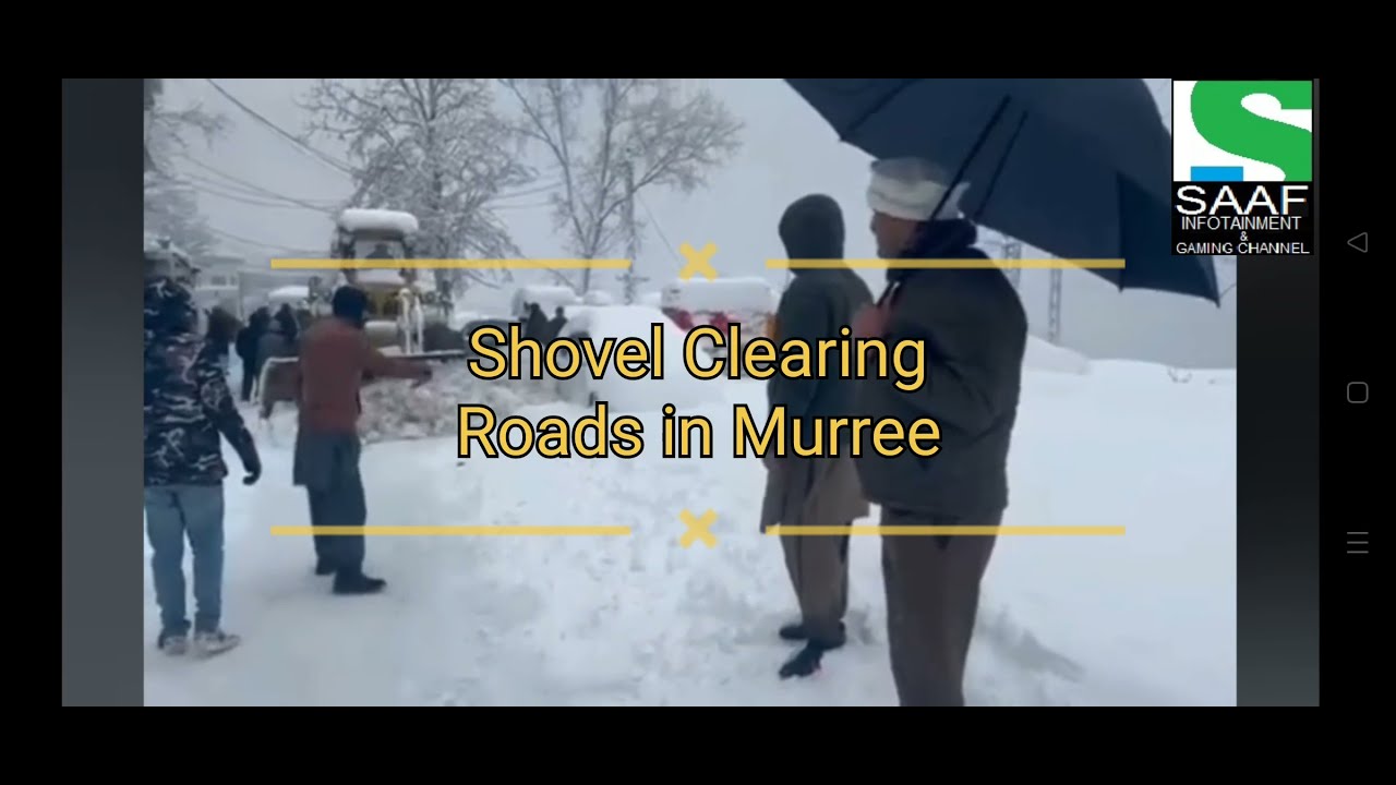 Police and Local Administration Clearing Roads of Murree & Galiyaat | Murree Snowfall