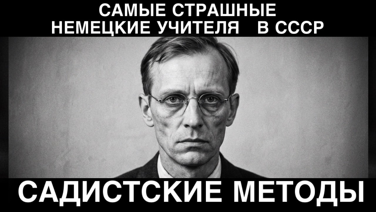 САМЫЕ СТРАШНЫЕ НЕМЦЫ-УЧИТЕЛЯ В СССР: урок заканчивался “переводом”