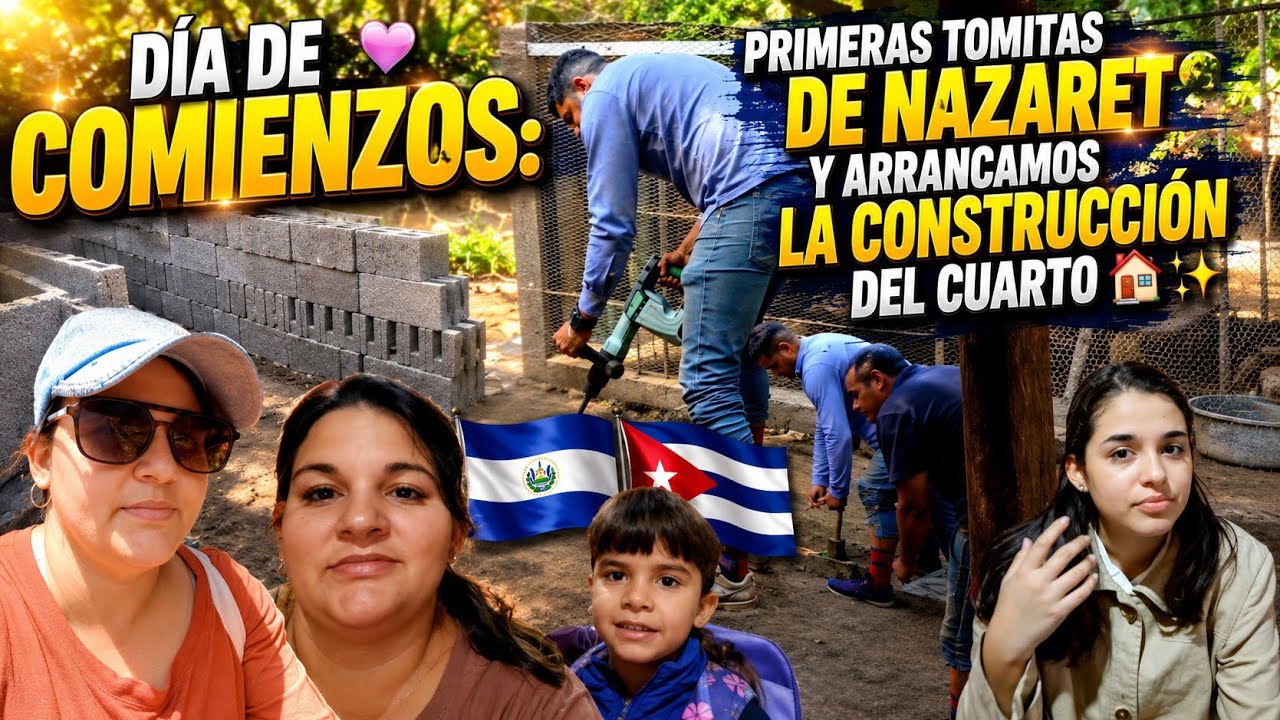 🍼💖 Un día con Mari: las primeras tomitas de Nazaret y empezando a construir nuestro cuarto 🏠🔨✨