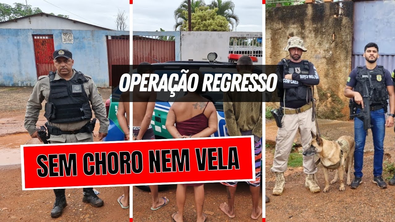 60 policiais contra o crime em Cidade Ocidental