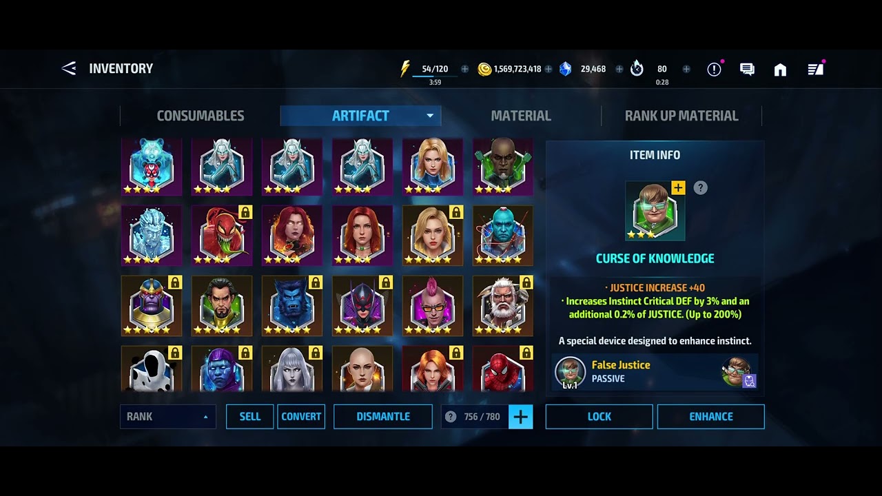 Trading essence for artifacts, plus a selector