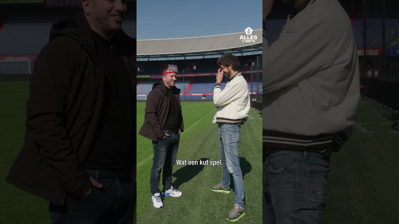'Wie ben ik?' met Rafael van der Vaart en Jan Joost van Gangelen 🧐