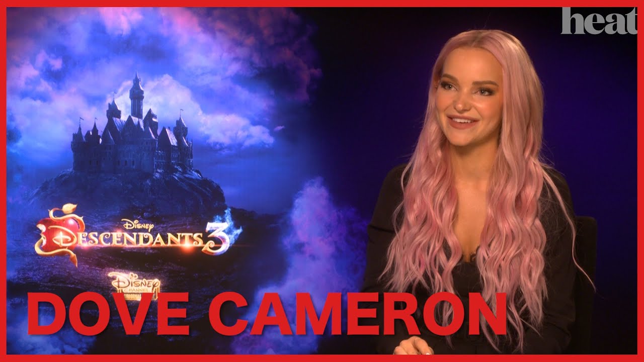 Dove Cameron on 'crying over pasta' at the end of Descendants 3. 😭🍝