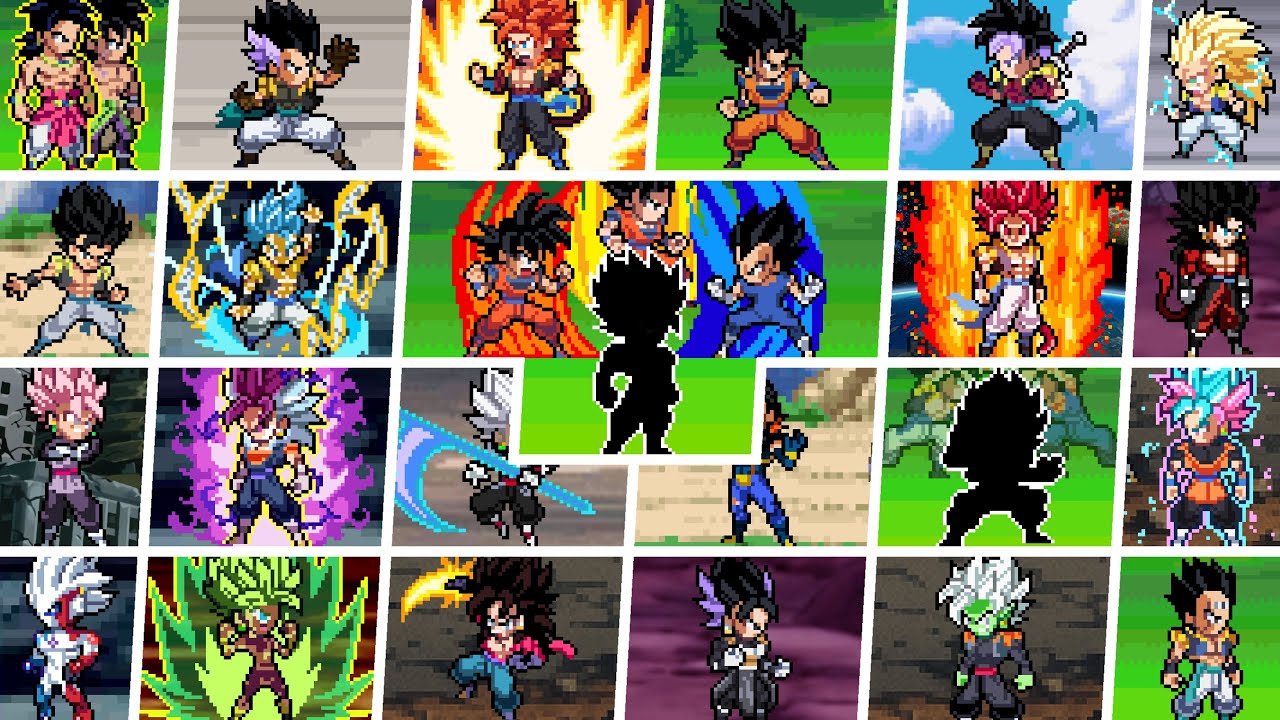 Power Warriors - All Fusion Transformations Part 2 | MFR Pixel G