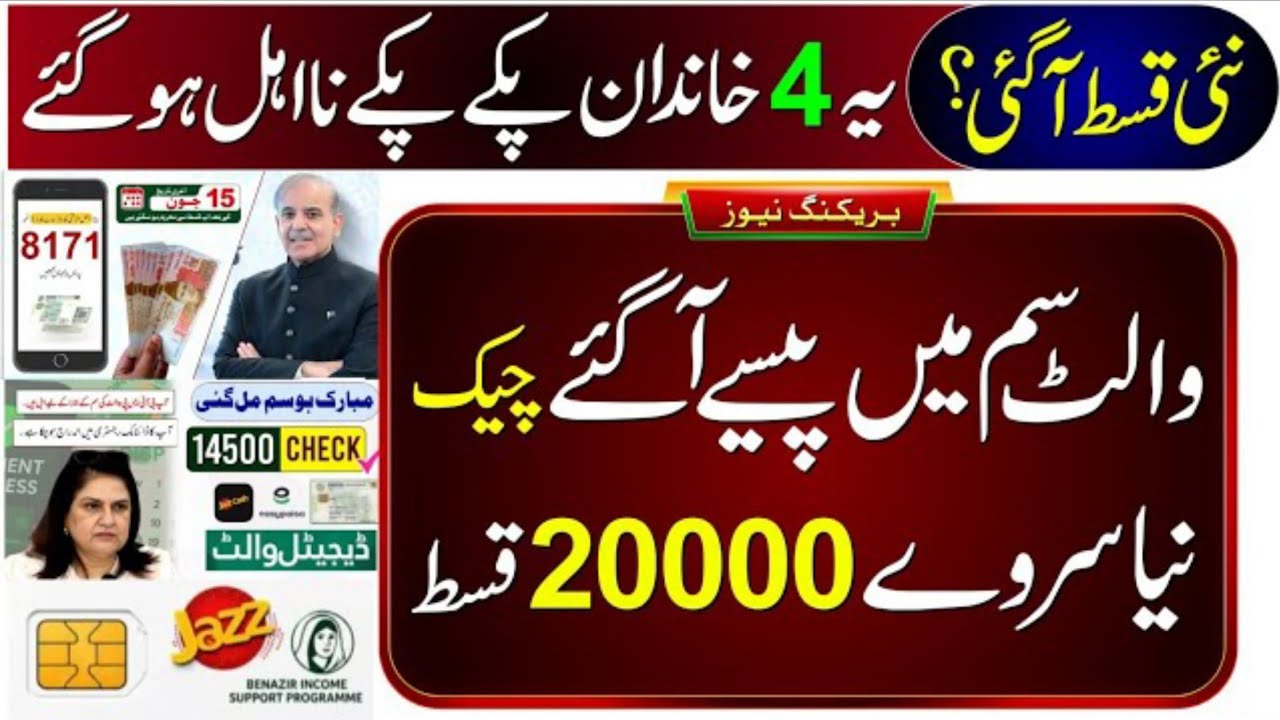 14500 New Update 2026 | 8171 Payment Check By CNIC | Benazir Kafalat Wallet SIM | Dynamic Survey