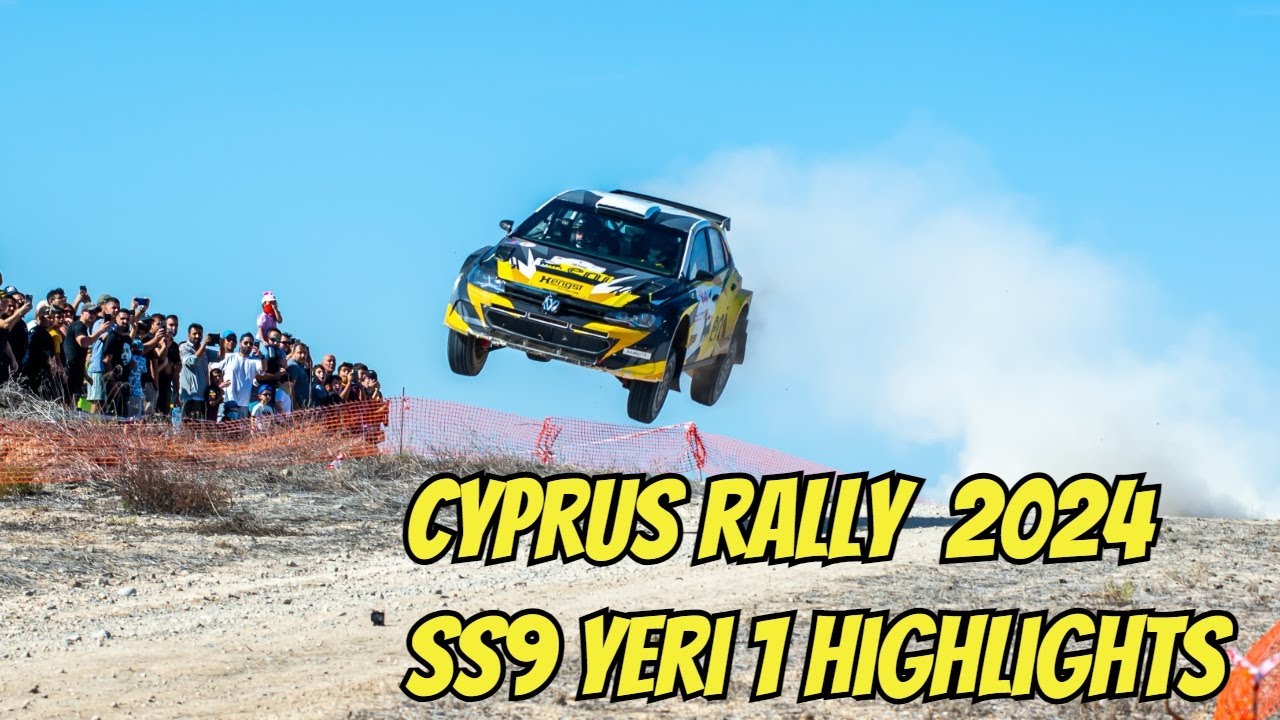 Cyprus Rally 2024: SS9 Yeri 1 Highlights