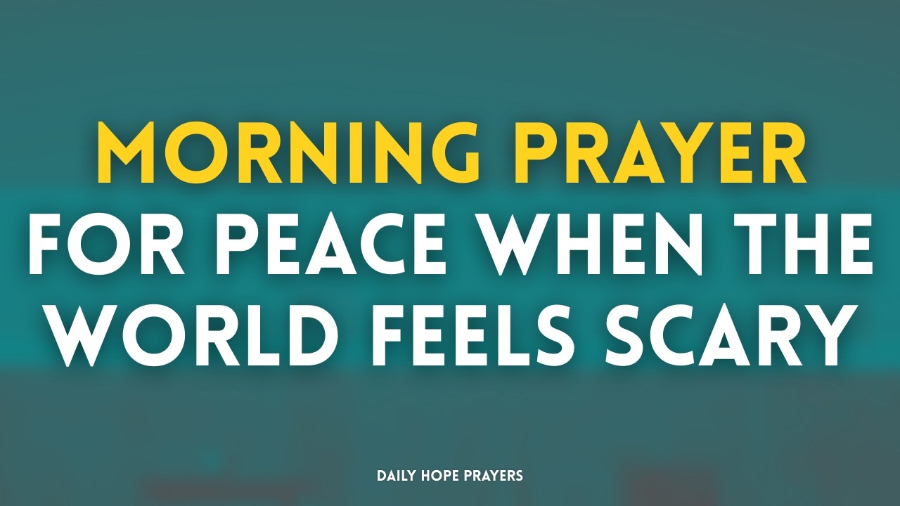 God, Be My Anchor When Everything Feels Uncertain | Morning Prayer