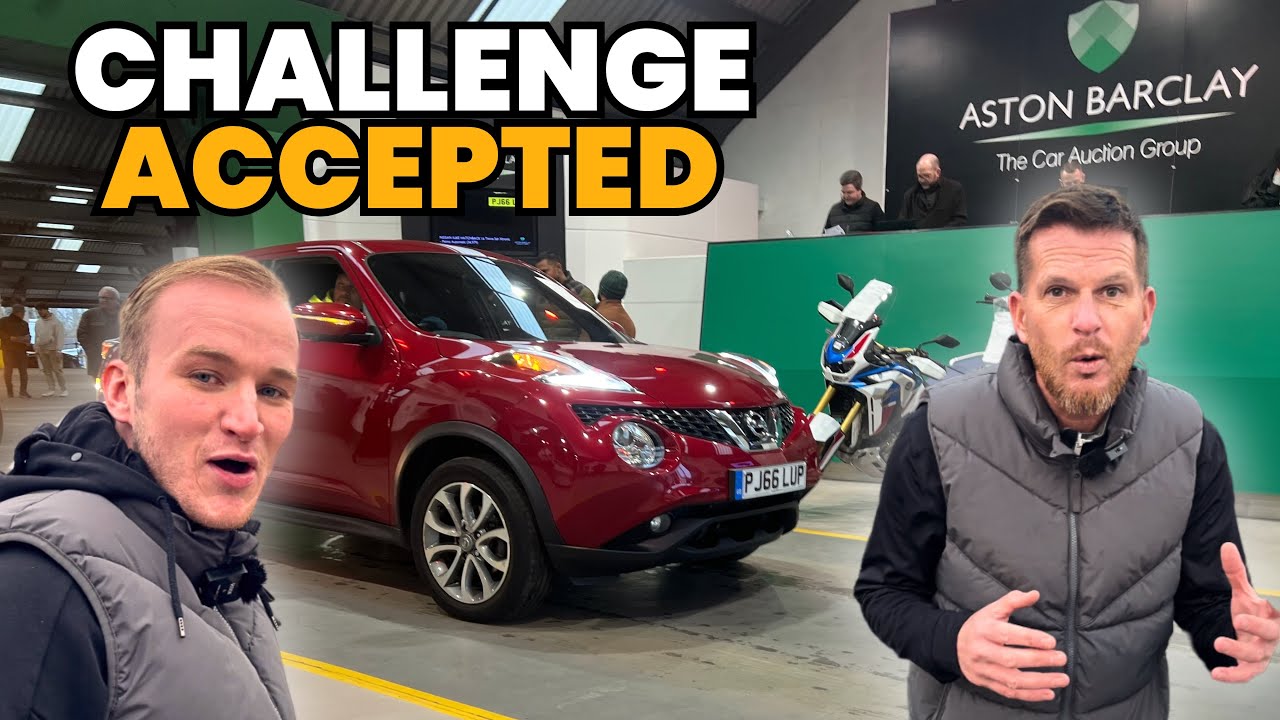 UK CAR AUCTION CHALLENGE.. can we source a bargain?