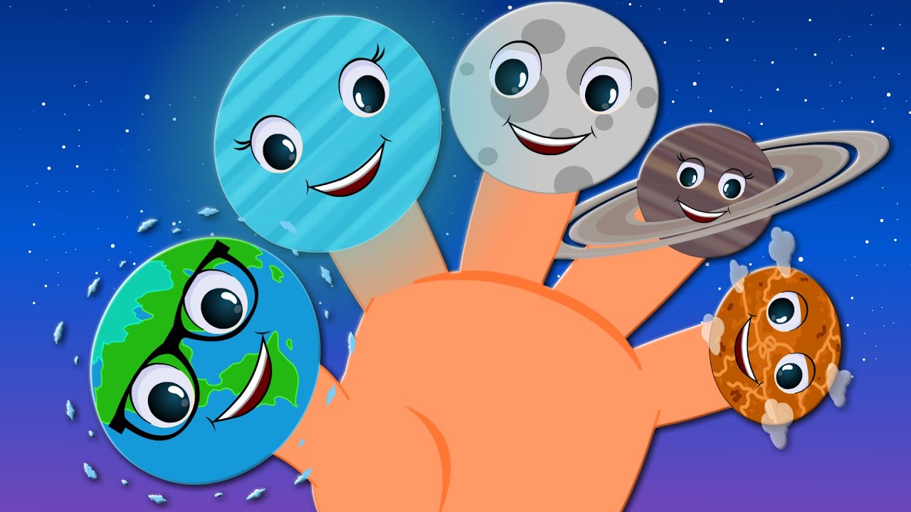 Finger Family | Planets Finger Family