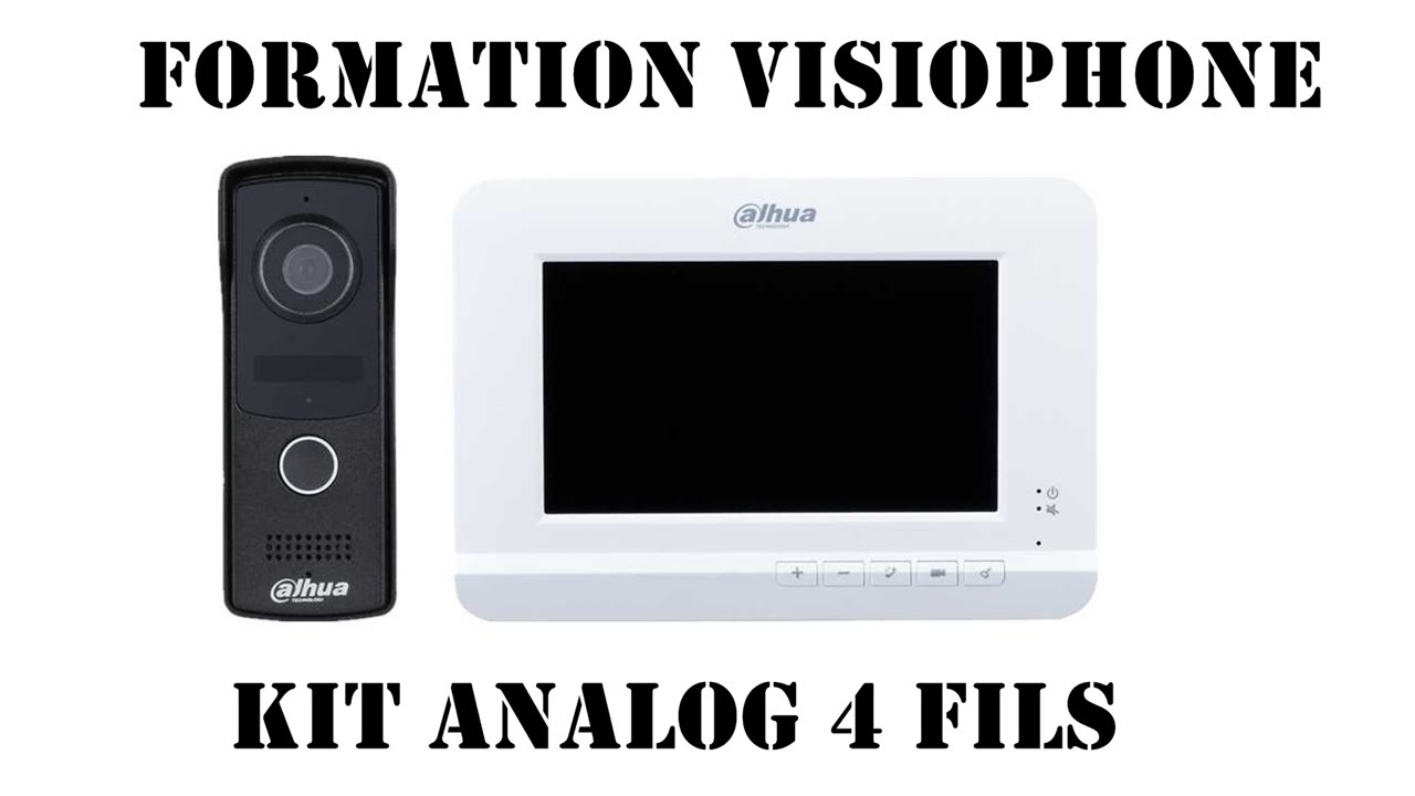 dahua kit visiophone 4 fils