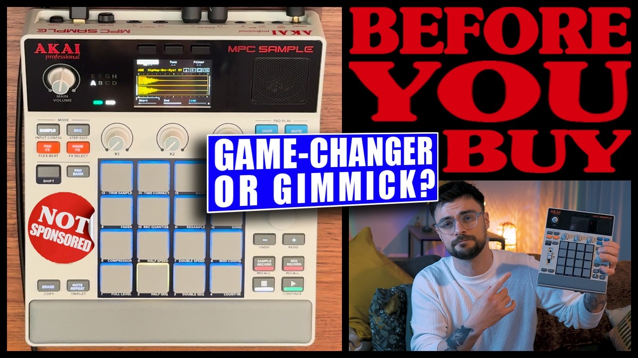 Akai MPC SAMPLE &mdash; это не то, чего вы ожидаете&hellip;