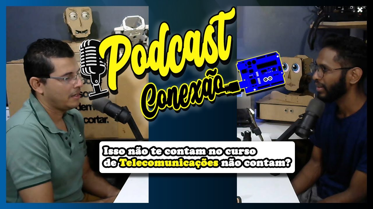 Podcast Conex&atilde;o Arduino - Douglas - T&eacute;cnico em Telecomunica&ccedil;&otilde;es!