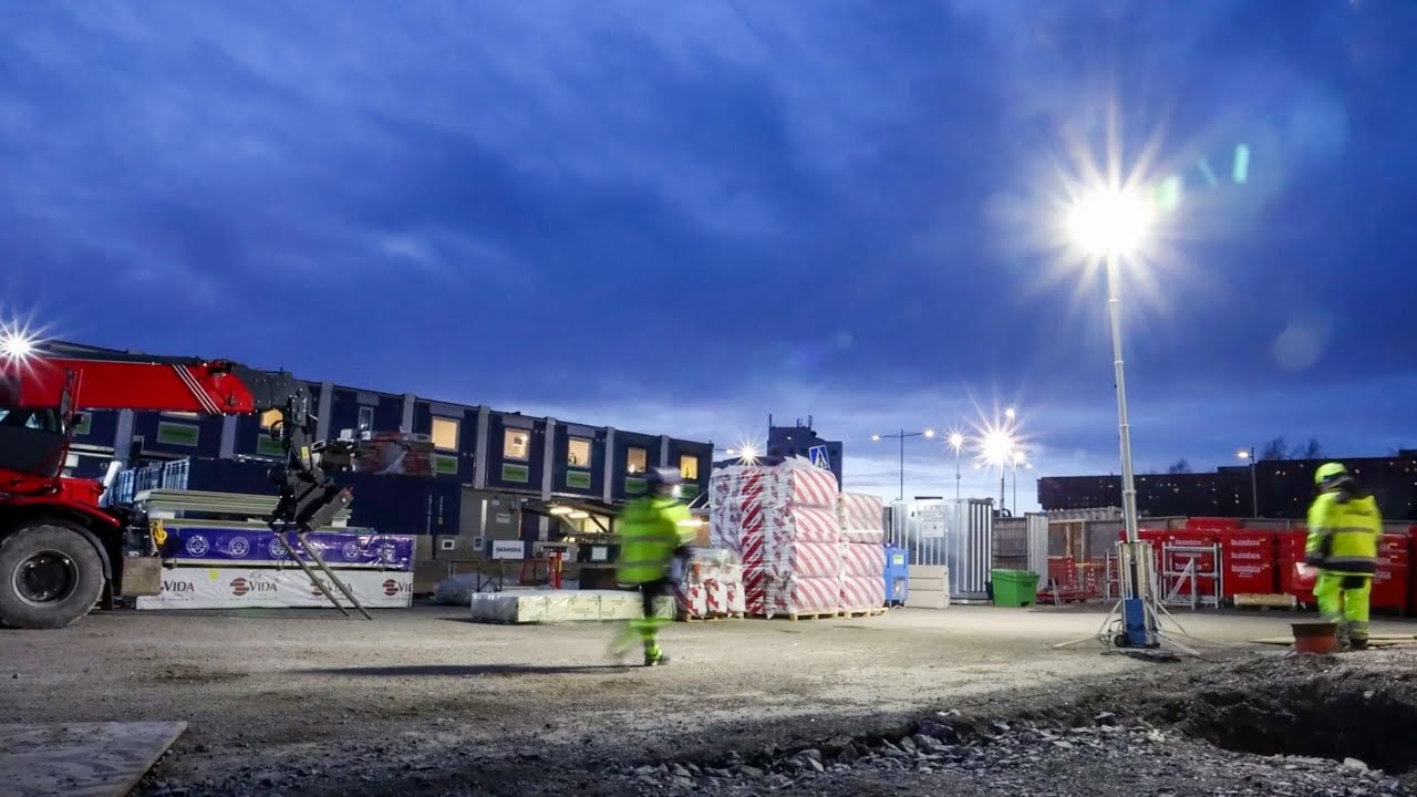 Mobilny maszt oświetleniowy TTL 112.000