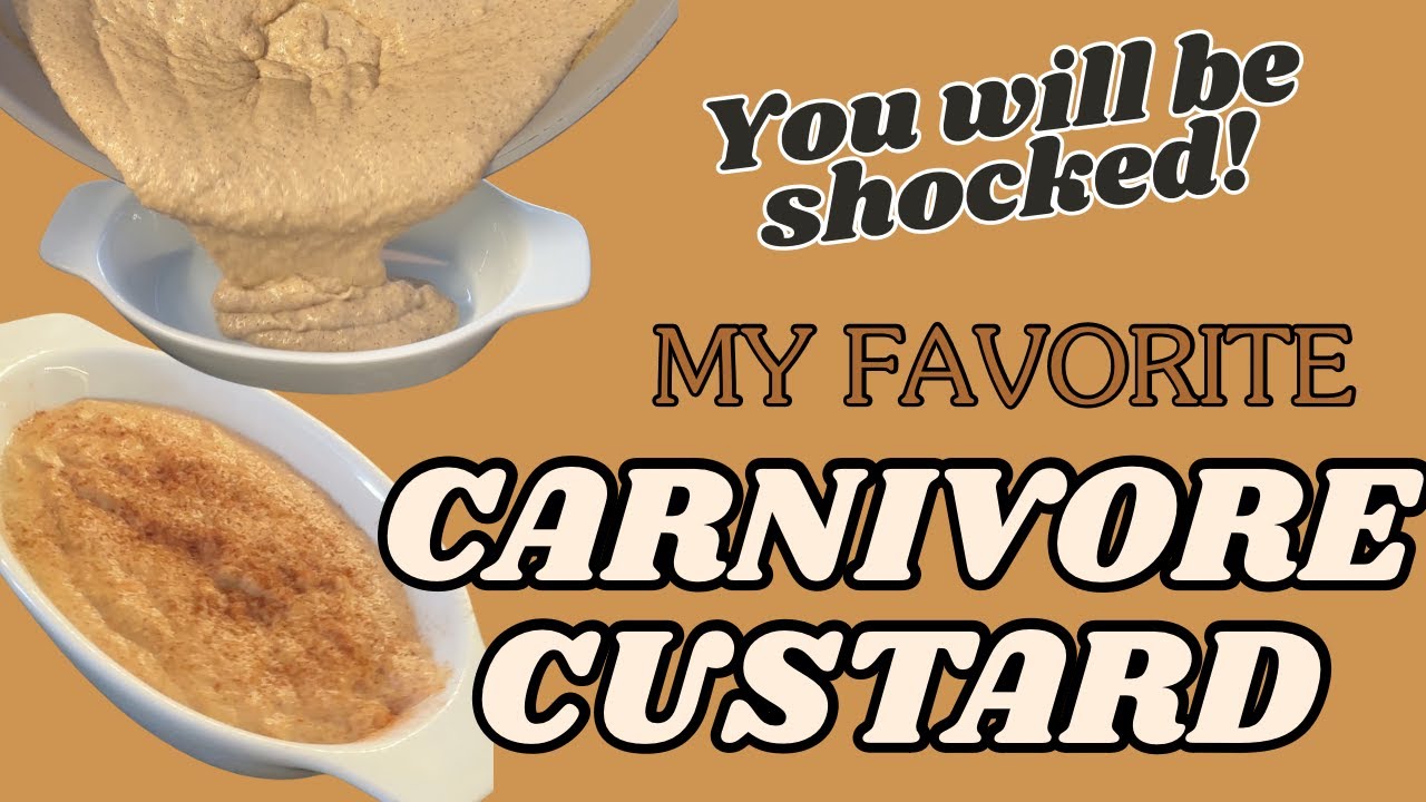 BEST CARNIVORE CUSTARD & SUPER EASY!!!
