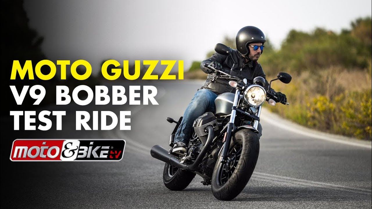 Moto Guzzi V9 Bobber Test Ride