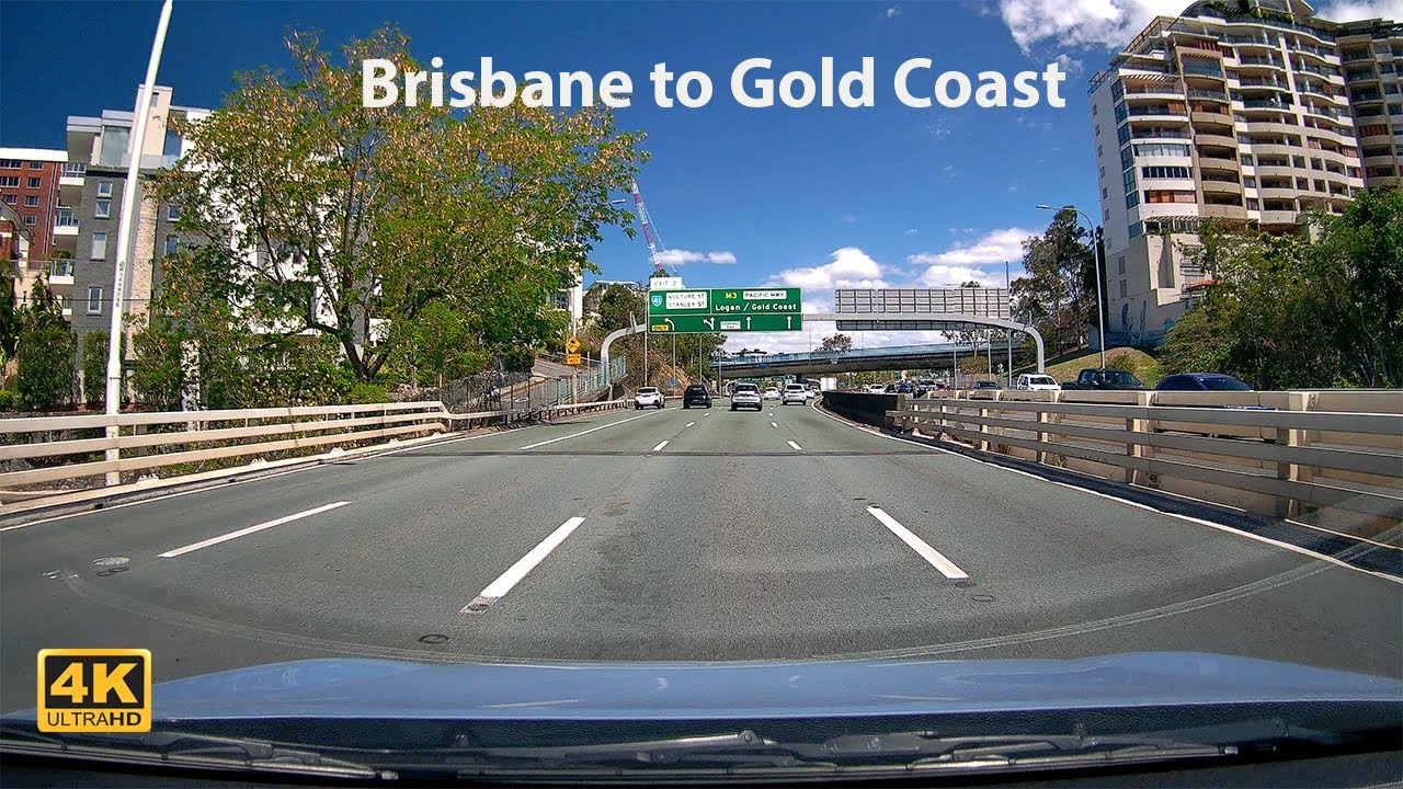 [4K] Brisbane to Gold Coast | Dashcam | Australia