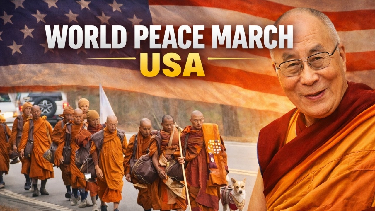 Всемирный Марш Мира – США 2026 @dalailama