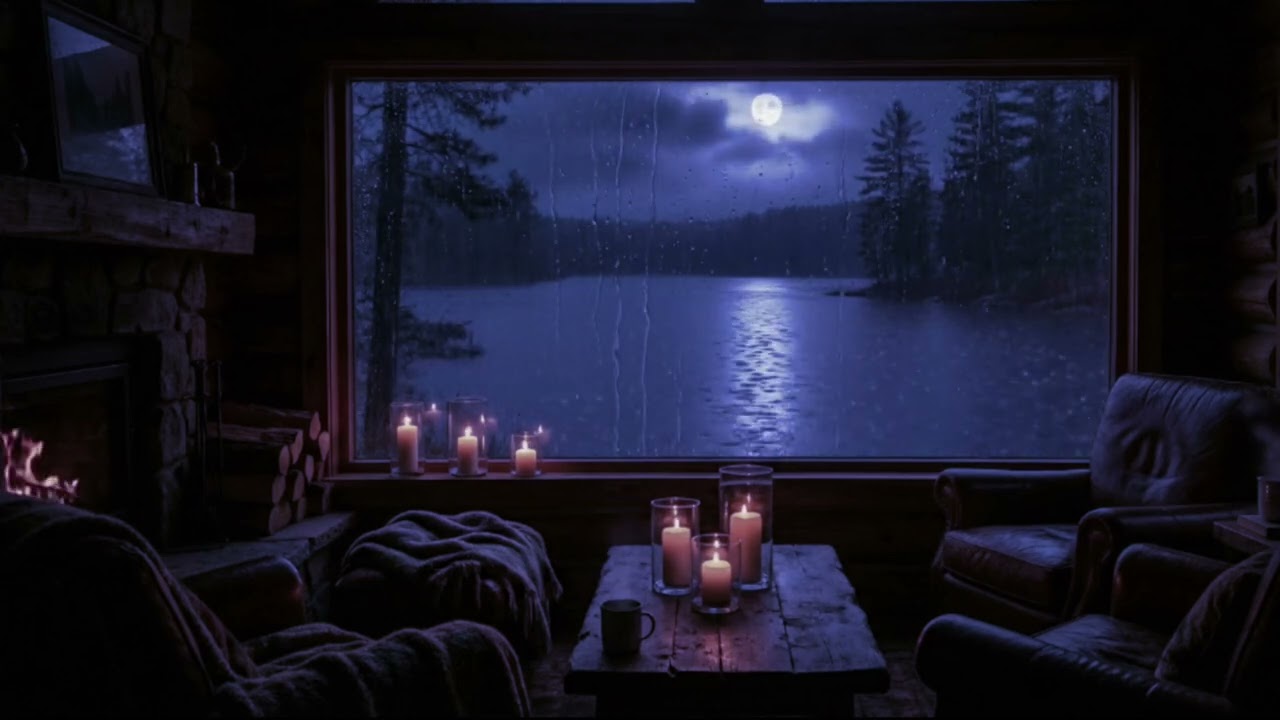Fall Asleep Fast with Gentle Rain Sounds (No Thunder)
