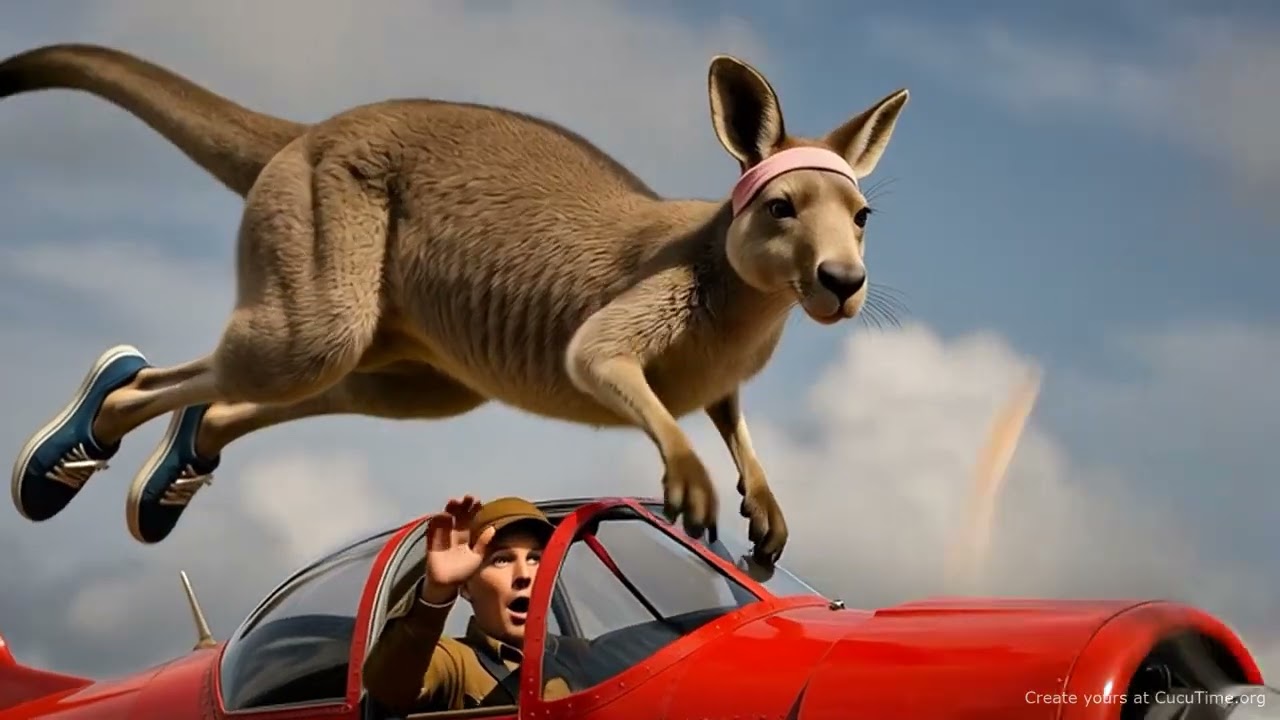 Katy the Kangaroo’s Giant Leap