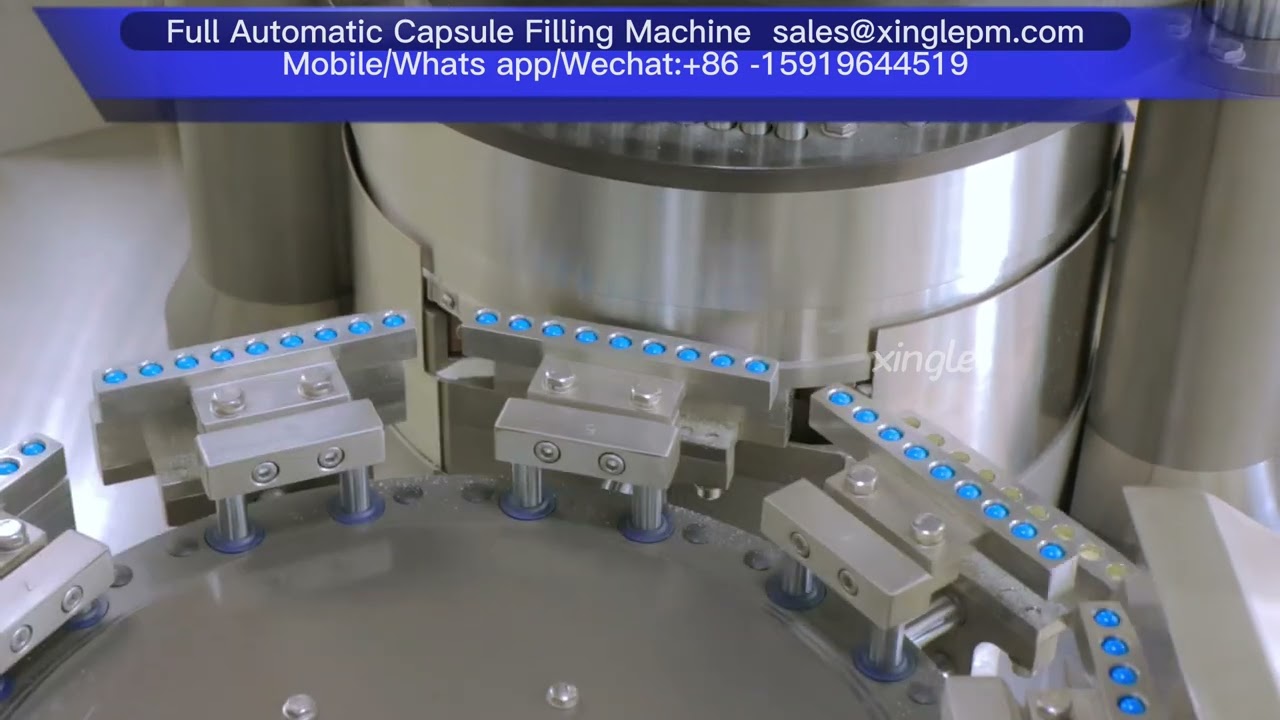 NJP 1200C Full Automatic Capsule Filling Machine Working Review-Xingle Machinery