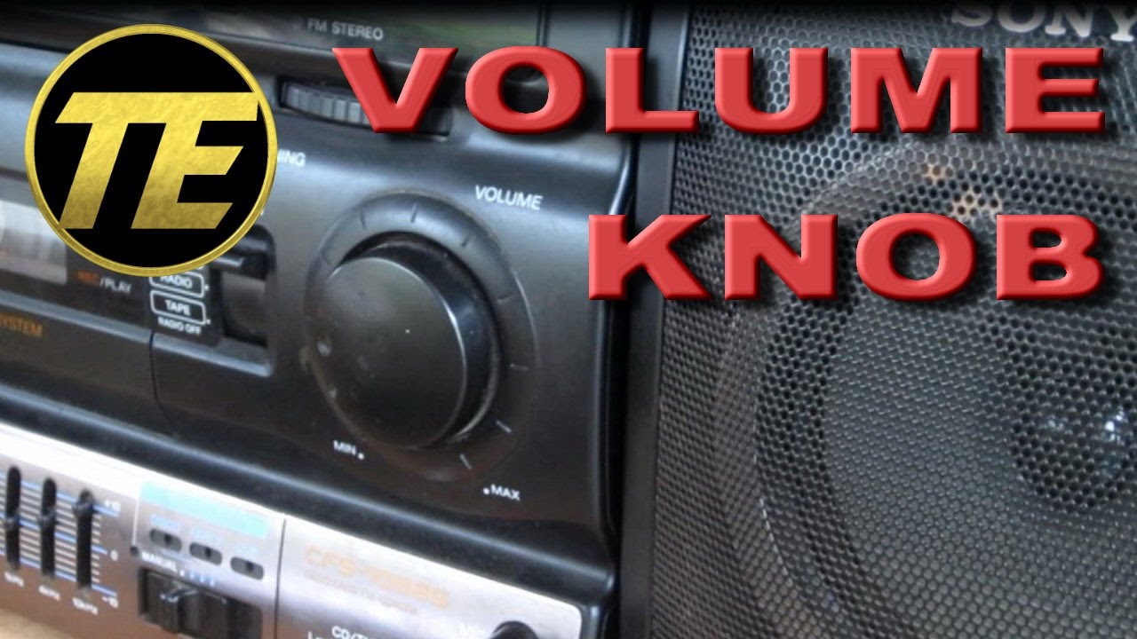 Cassette - How to fix failing volume knob