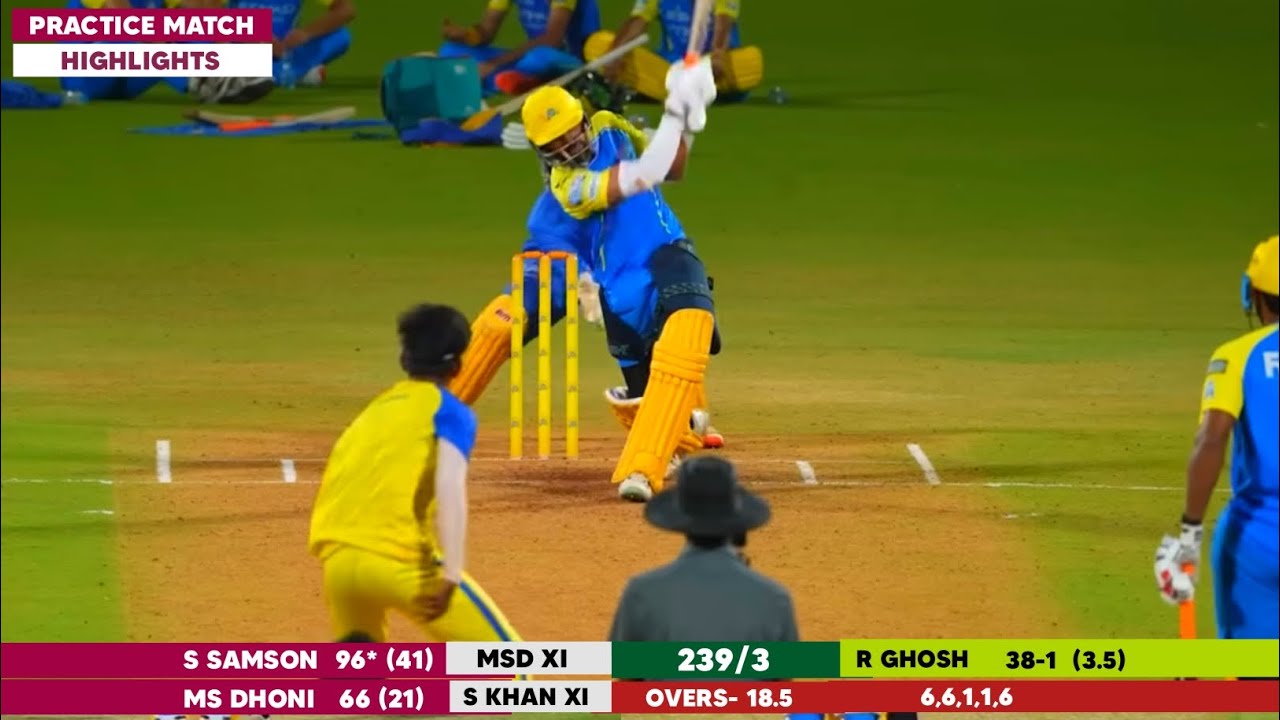CSK Intra Squad Practice Match 2026 LIVE | CSK Practice Match 2026 Highlight | CSK Practice Today
