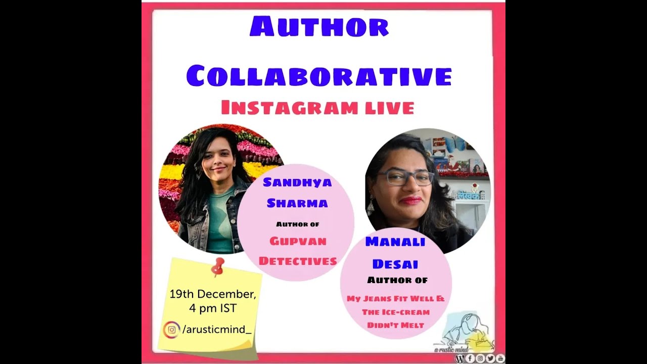 Author Collaborative ~ In Conversation with Sandhya Sharma