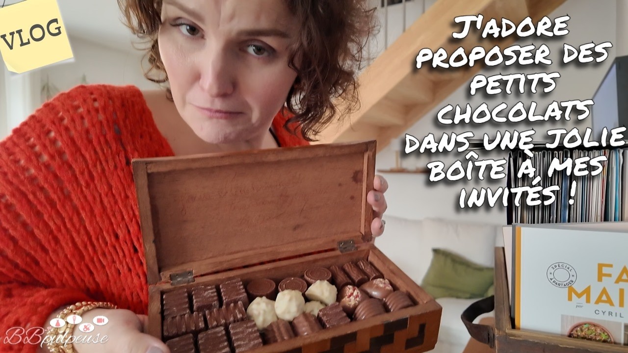 [. VLOG .] J'adore proposer des petits chocolats dans une jolie boîte à mes invités ❤️
